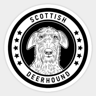 Scottish Deerhound Fan Gift Sticker